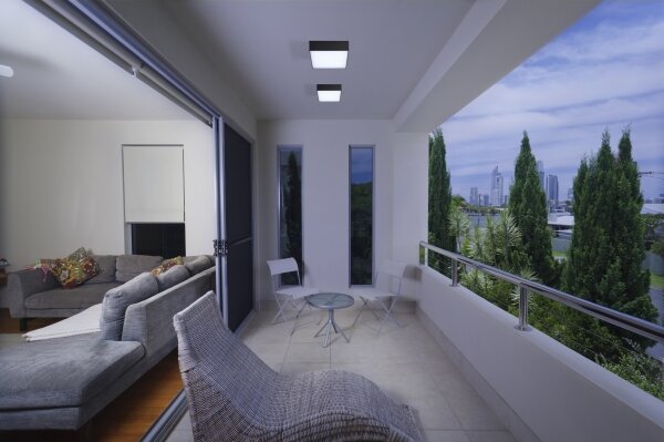Plafonieră LED de exterior CASPER LED/15W/230V IP54 pătrată Azzardo AZ4497