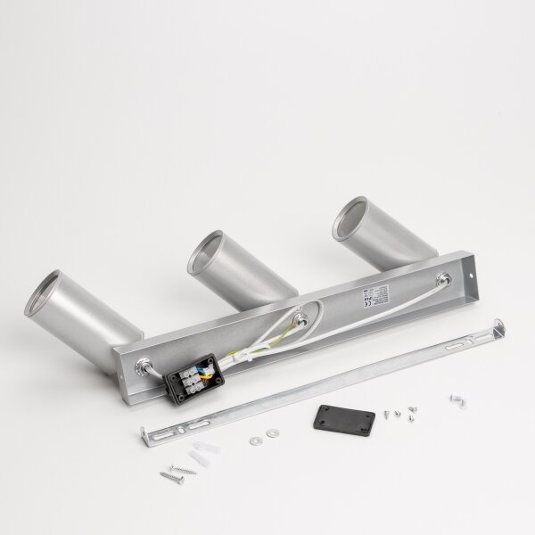 Spot pentru baie Brilagi SELE 3xGU10/30W/230V IP44 argintiu