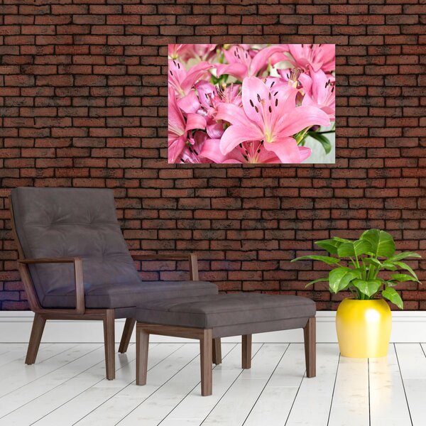 Tablou - Liliac roz (70x50 cm)
