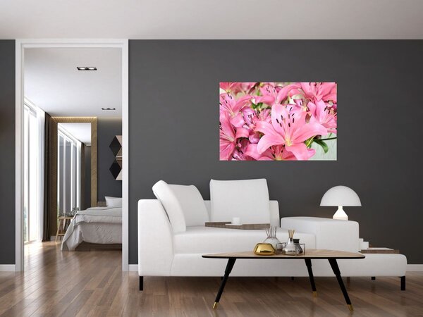 Tablou - Liliac roz (90x60 cm)