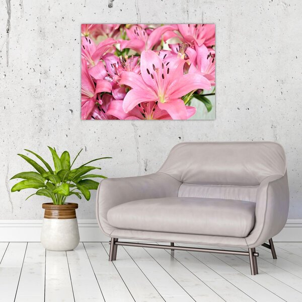 Tablou - Liliac roz (70x50 cm)
