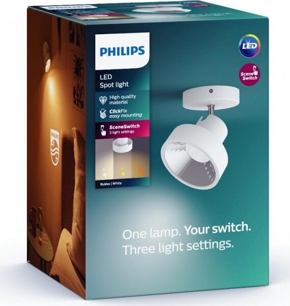 Spot LED BUKKO LED/4,5W/230V Philips 50601/31/P0