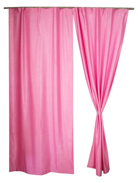 Set draperii Velaria soft roz, 2 135x255 cm