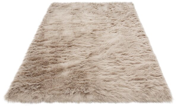Covor Home affaire Valeria, blana artificiala, taupe, 120/180 cm