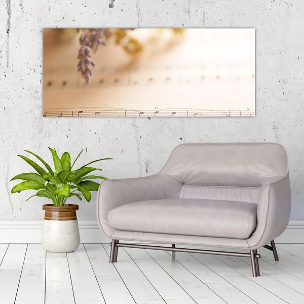 Tablou - Cântec (120x50 cm)