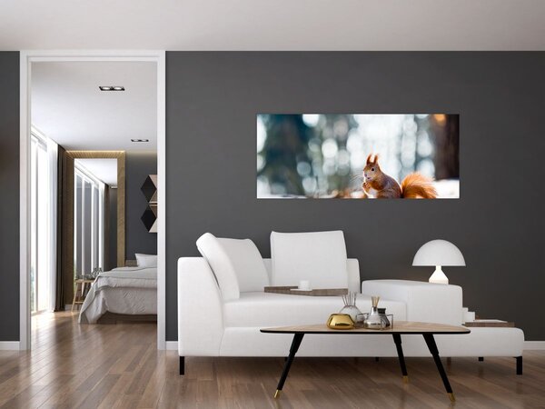 Tablou - Veveriță (120x50 cm)