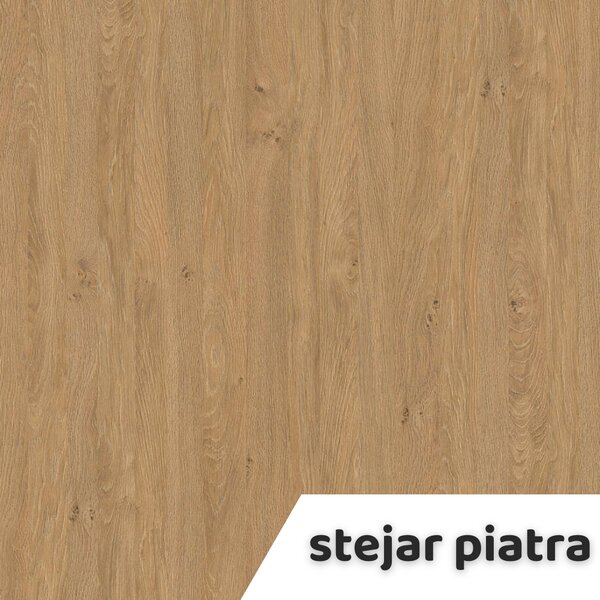 Masă universală cu picioare metalice 160 x 80 cm, stejar piatra