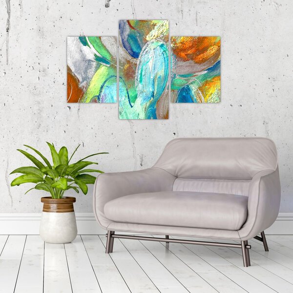 Tablou - Abstract colorat (90x60 cm)