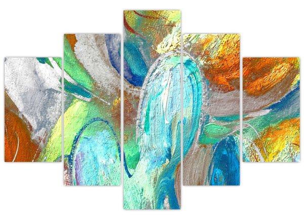 Tablou - Abstract colorat (150x105 cm)