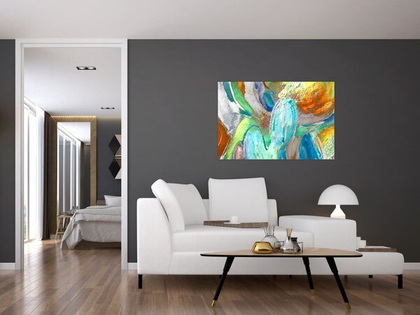 Tablou - Abstract colorat (90x60 cm)