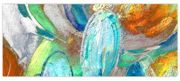 Tablou - Abstract colorat (120x50 cm)