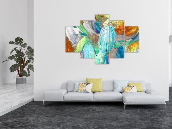 Tablou - Abstract colorat (150x105 cm)