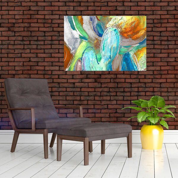 Tablou - Abstract colorat (90x60 cm)