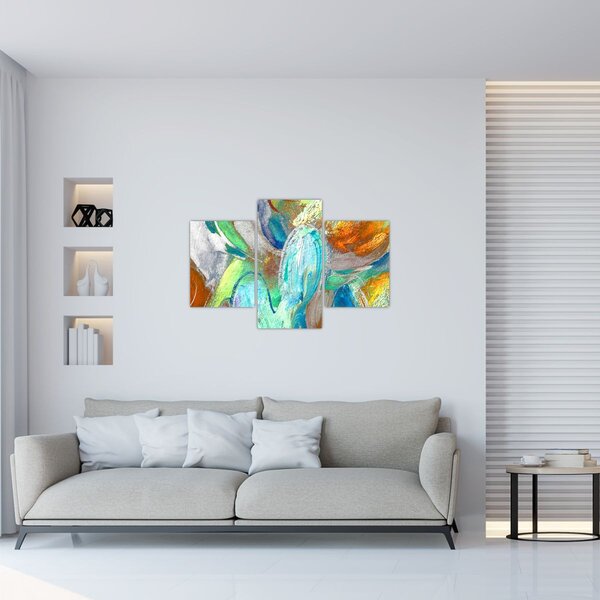 Tablou - Abstract colorat (90x60 cm)