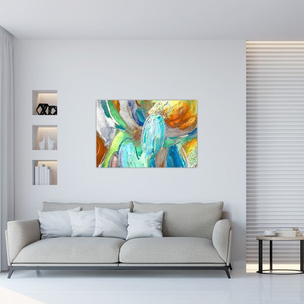 Tablou - Abstract colorat (90x60 cm)