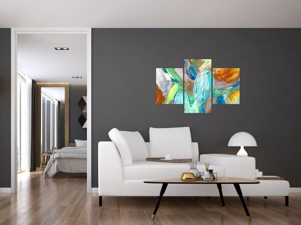 Tablou - Abstract colorat (90x60 cm)