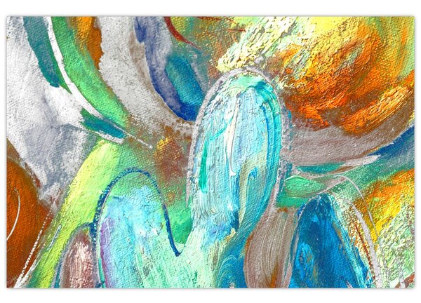 Tablou - Abstract colorat (90x60 cm)