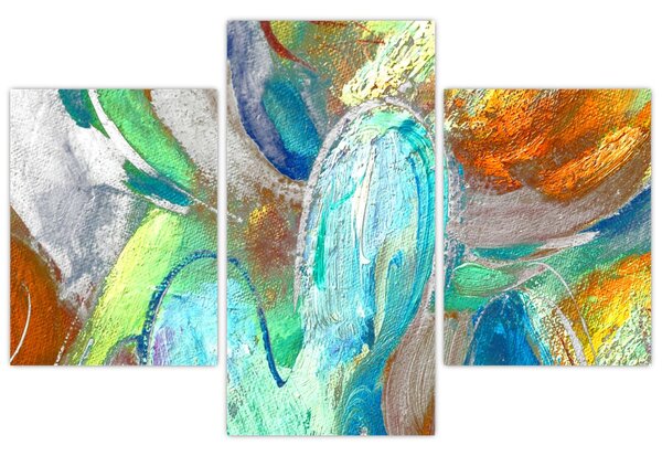 Tablou - Abstract colorat (90x60 cm)
