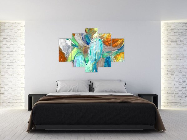 Tablou - Abstract colorat (150x105 cm)