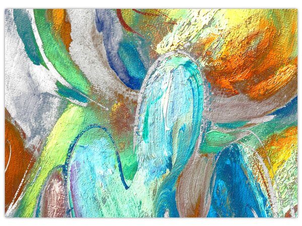 Tablou - Abstract colorat (70x50 cm)