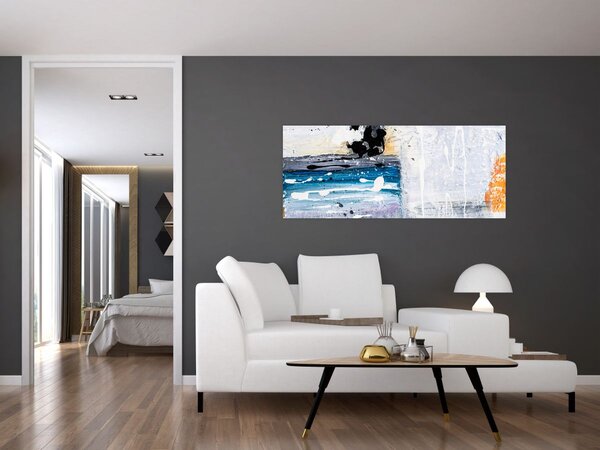 Tablou - Atingeri abstracte (120x50 cm)