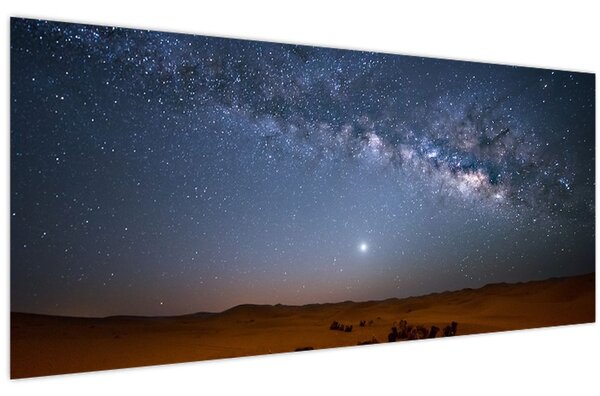 Tablou - Noapte in deșert (120x50 cm)