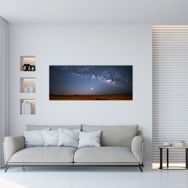 Tablou - Noapte in deșert (120x50 cm)