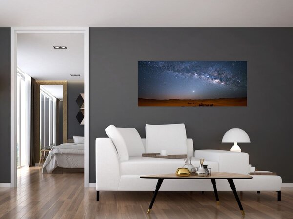 Tablou - Noapte in deșert (120x50 cm)