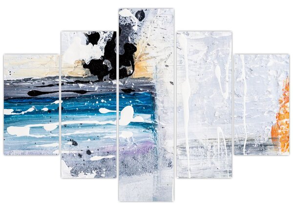 Tablou - Atingeri abstracte (150x105 cm)