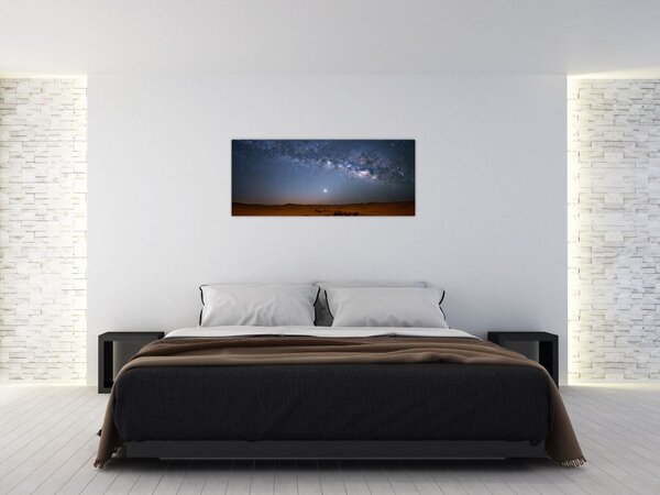 Tablou - Noapte in deșert (120x50 cm)