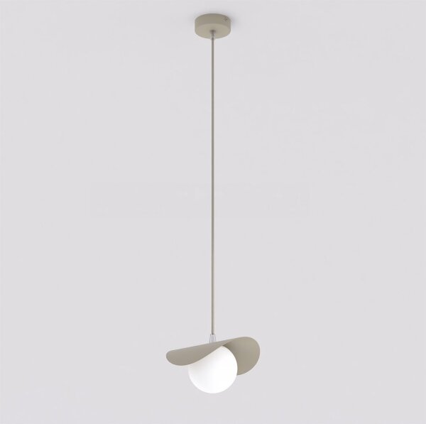 Pendul pe cablu RITUAL, 1x G9, 8W, 230V, bej