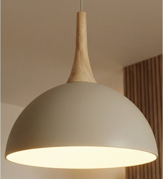 Lustră suspendată pe cablu NAUTICA 1xGX53/12W/230V bej