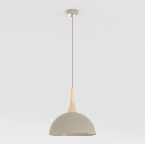 Lustră suspendată pe cablu NAUTICA 1xGX53/12W/230V bej