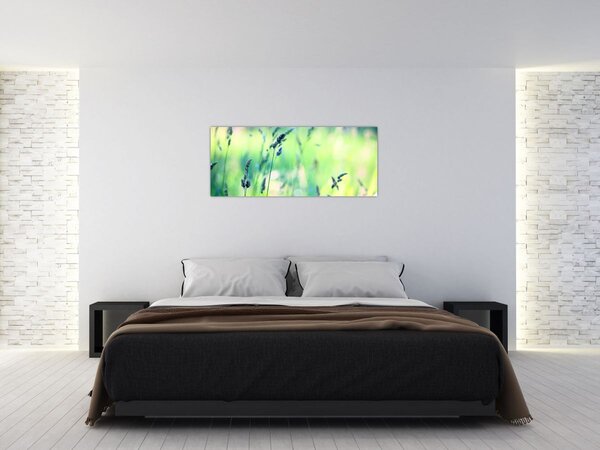 Tablou - Detaliu pajiște (120x50 cm)
