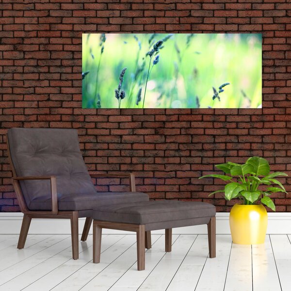 Tablou - Detaliu pajiște (120x50 cm)