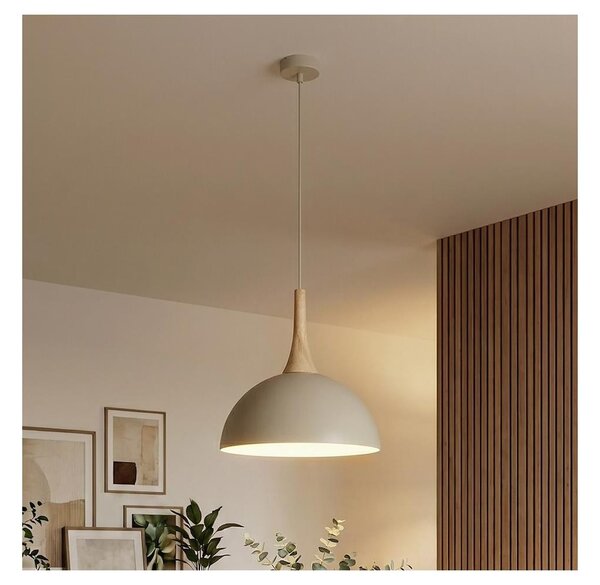 Lustră suspendată pe cablu NAUTICA 1xGX53/12W/230V bej
