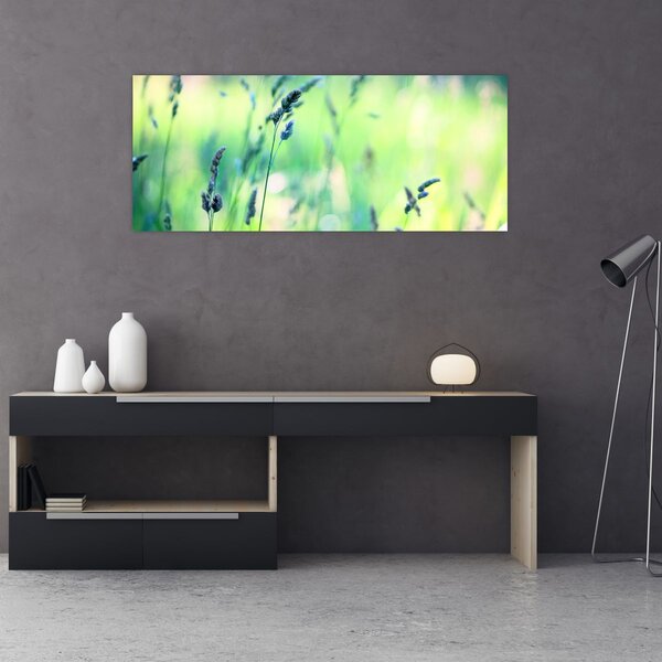 Tablou - Detaliu pajiște (120x50 cm)