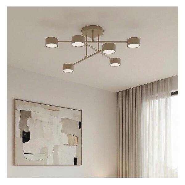 Lustră aplicată HALO 6xGX53/10W/230V bej