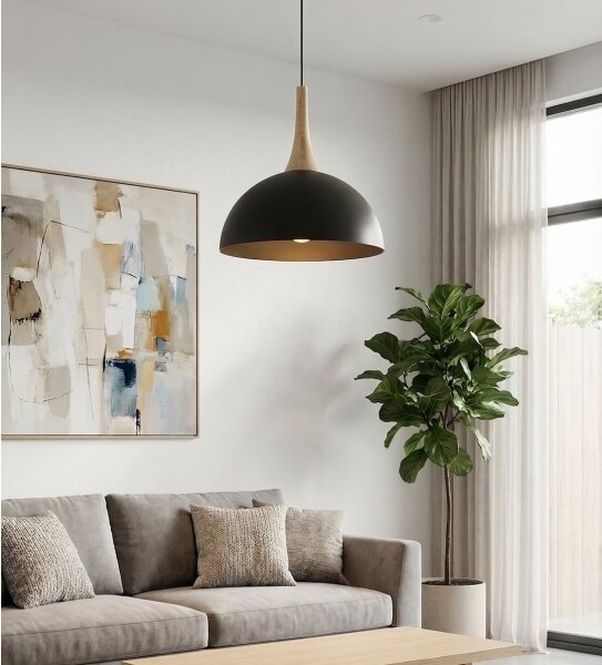 Lustră suspendată pe cablu NAUTICA 1xGX53/12W/230V negru