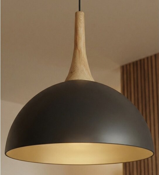 Lustră suspendată pe cablu NAUTICA 1xGX53/12W/230V negru