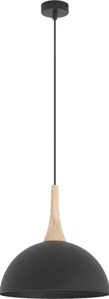 Lustră suspendată pe cablu NAUTICA 1xGX53/12W/230V negru