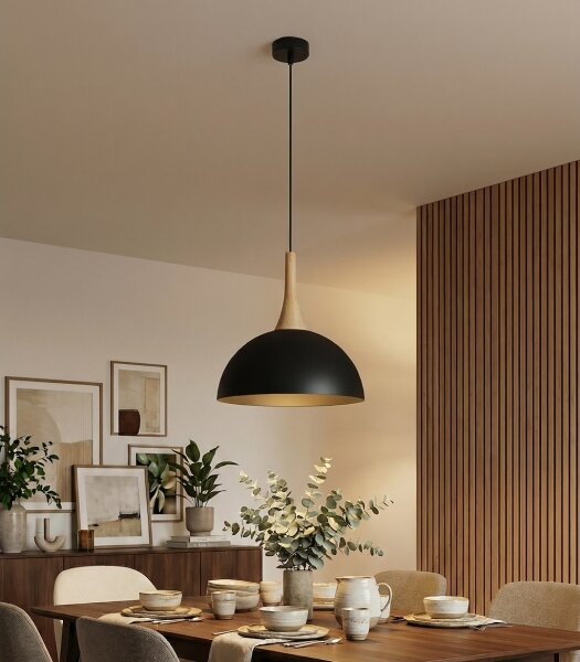 Lustră suspendată pe cablu NAUTICA 1xGX53/12W/230V negru