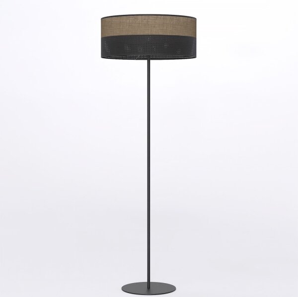 Lampadar KARBON 1xE27/15W/230V negru/maro