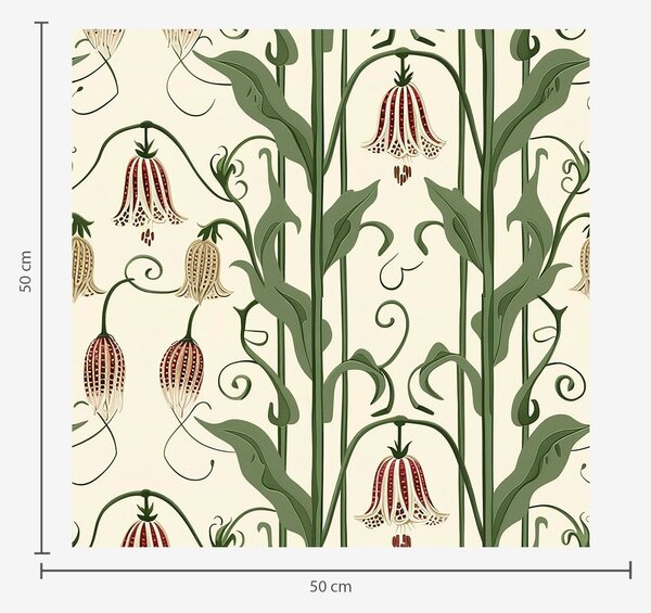 Tapet Clopote florale, Tapet flori, a01148 : Uwalls.ro