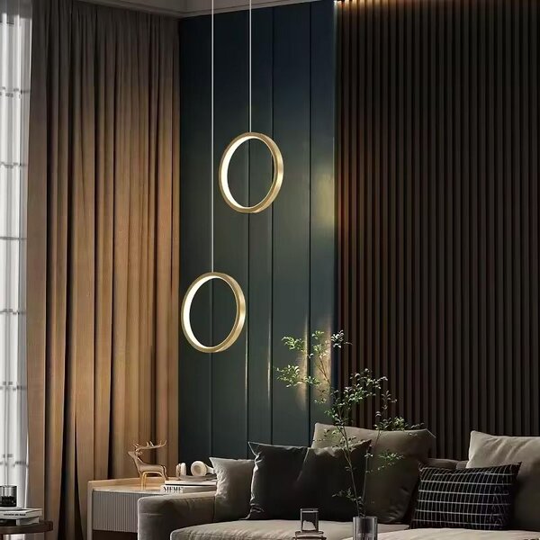 Lampă suspendată LED G112-CP Gold