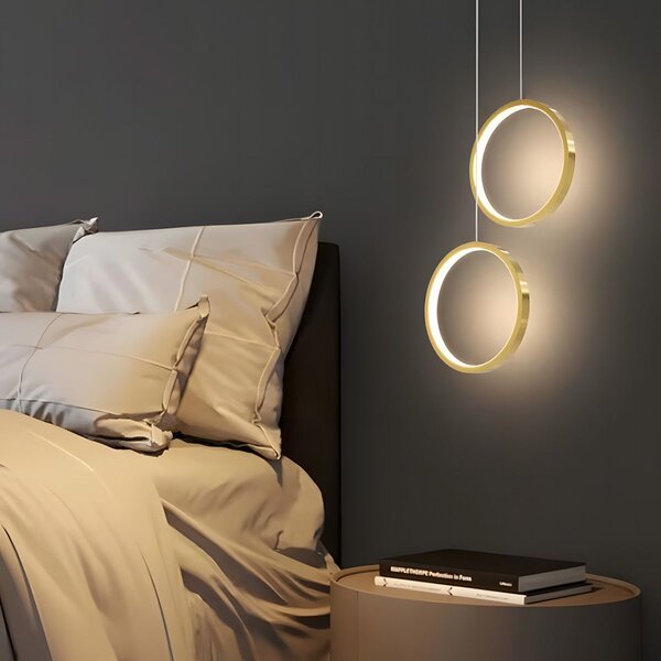 Lampă suspendată LED G112-CP Gold