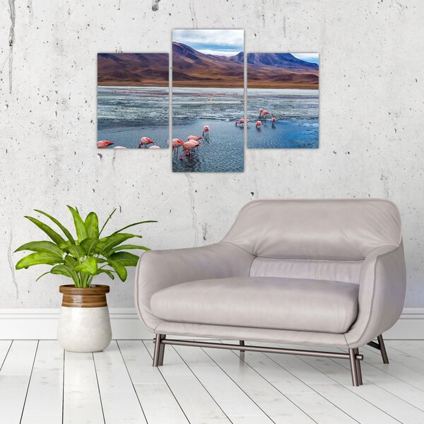 Tablou - Flamingo (90x60 cm)