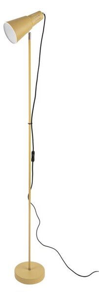 Lampadar Leitmotiv Mini Cone, înălțime 147,5 cm, galben muștar