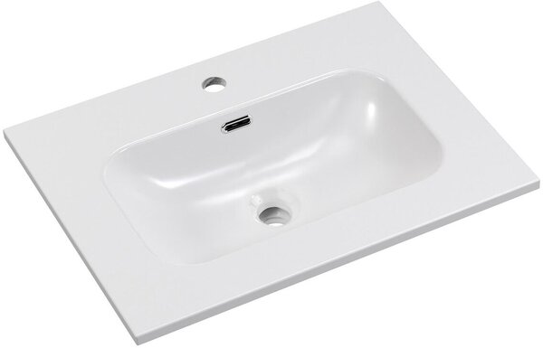 Comad Fly lavoar 61x46 cm dreptunghiular mobilier alb luciu FLY WHITE GLOSS UM 60-46 DP ( E-8073-60 )
