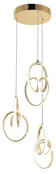 Lampă suspendată LED G082-3CPR Gold